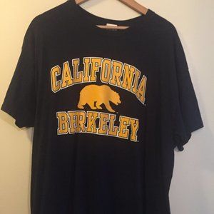 Dark Blue California Berkeley T-Shirt Size XL